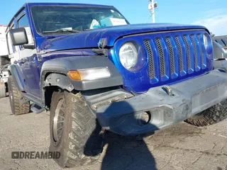 2020 Jeep Wrangler Unlimited Sport S с VIN 1C4HJXDN3LW181949, выставлен на аукционе IAAI как лот 41286124 с пробегом 50 091 миль миль и . История ставок и продаж доступна на DreamBid. Изображение 6.