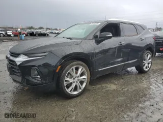 2019 Chevrolet Blazer Premier with VIN 3GNKBFRS4KS624929, listed as a Copart auction lot 86160984 with 0 mi miles and Salvage Title. Bid and sale history available at carsss.com. Image 1.