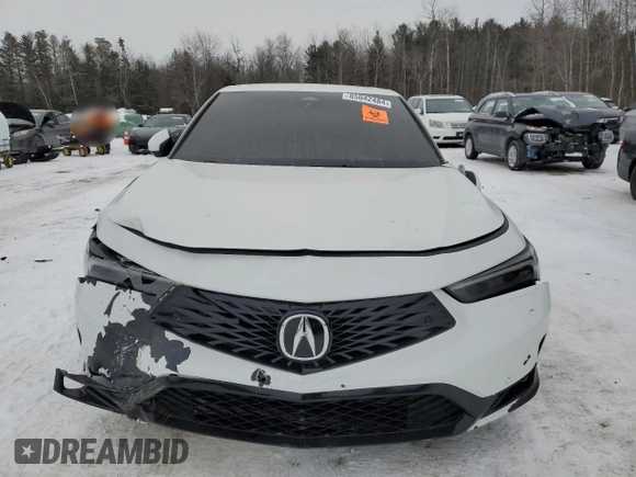 2023 Acura Integra Technology with VIN 19UDE4G75PA800800, listed as a Copart auction lot 85042484 with Not provided miles and Salvage title. Bid and sale history available at DreamBid. Image 5.