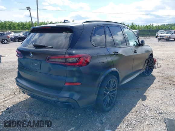 2022 BMW X5 xDrive40i with VIN 5UXCR6C08N9L39205, listed as a IAAI auction lot 42292571 with 98,275 mi miles and . Bid and sale history available at DreamBid. Image 4.