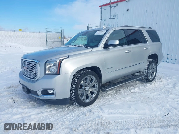 2016 GMC Yukon Denali with VIN 1GKS2CKJ7GR151020, listed as a IAAI auction lot 41539216 with 120,893 mi miles. Bid and sale history available at carsss.com. Image 19.