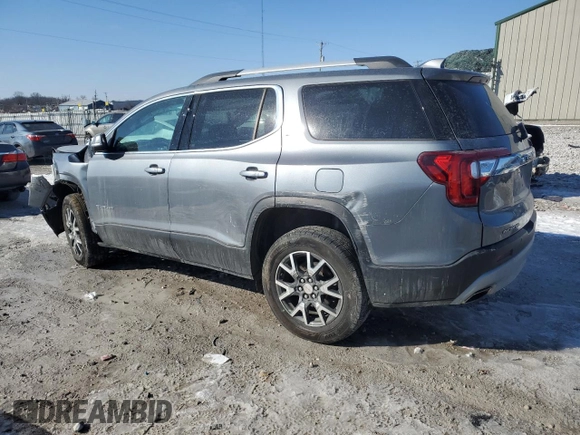 2021 GMC Acadia SLE with VIN 1GKKNRLS0MZ199312, listed as a Copart auction lot 41847815 with 36,960 mi miles and Salvage Title. Bid and sale history available at carsss.com. Image 2.