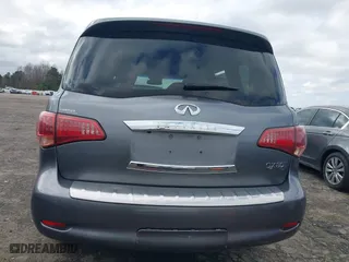 2017 Infiniti QX80 with VIN JN8AZ2NE1H9151466, listed as a IAAI auction lot 41813407 with 82,428 mi miles. Bid and sale history available at carsss.com. Image 16.