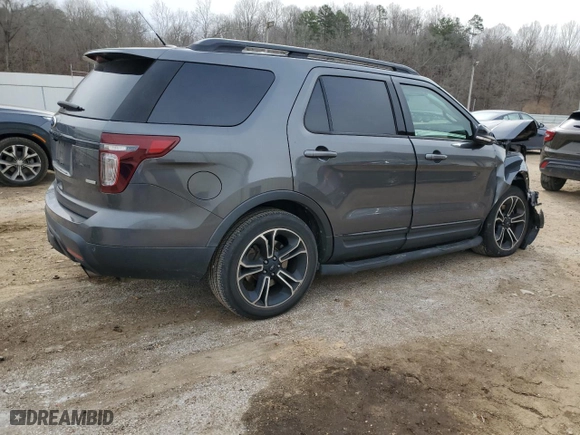 2015 Ford Explorer Sport with VIN 1FM5K8GT8FGC51133, listed as a Copart auction lot 48207495 with 126,145 mi miles and Salvage Title. Bid and sale history available at carsss.com. Image 3.