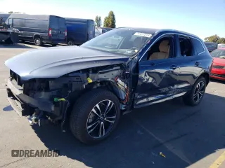 2020 Volvo XC60 Inscription Expression with VIN YV4BR0DK2L1424107, listed as a Copart auction lot 74417274 with 37,084 mi miles and Salvage title. Bid and sale history available at DreamBid. Image 1.