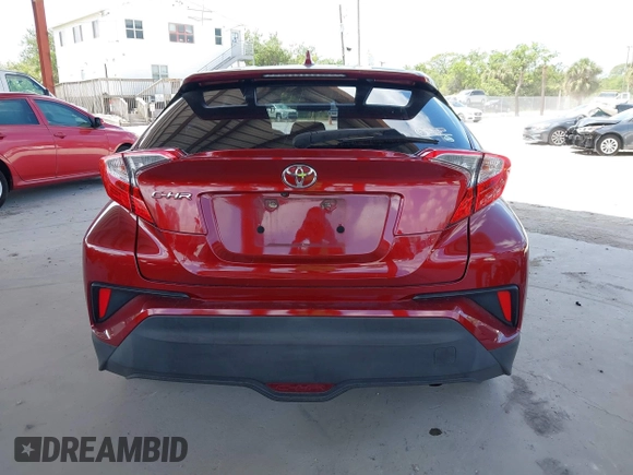 2018 Toyota C-HR XLE with VIN NMTKHMBX0JR058660, listed as a IAAI auction lot 41929790 with 136,358 mi miles. Bid and sale history available at carsss.com. Image 16.