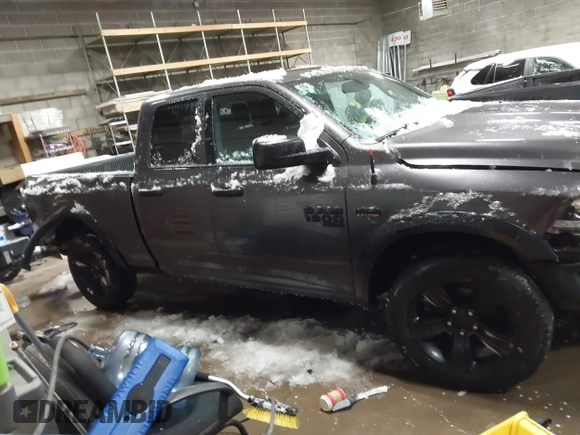 2021 Ram 1500 Classic Warlock with VIN 1C6RR7GT4MS507524, listed as a IAAI auction lot 41613424 with 65,701 mi miles. Bid and sale history available at carsss.com. Image 13.