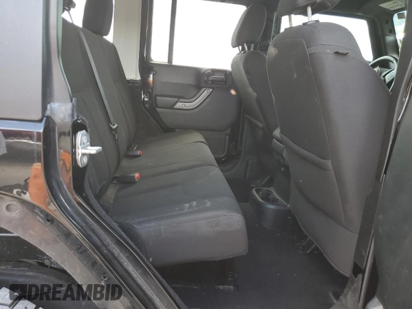 2018 Jeep Wrangler Unlimited Sport S with VIN 1C4HJWDG9JL929128, listed as a Copart auction lot 56760154 with 58,579 mi miles and Salvage title. Bid and sale history available at DreamBid. Image 11.