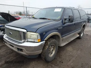 2002 Ford Excursion Limited с VIN 1FMNU43SX2EA77555, выставлен на аукционе IAAI как лот 41526308 с пробегом 274 040 миль миль и . История ставок и продаж доступна на DreamBid. Изображение 23.