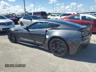 2017 Chevrolet Corvette Z06 2LZ with VIN 1G1YS2D69H5603737, listed as a Copart auction lot 78552294 with 0 mi miles and Salvage Title. Bid and sale history available at carsss.com. Image 2.