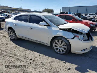 2012 Buick LaCrosse Touring with VIN 1G4GJ5E37CF144492, listed as a Copart auction lot 42339425 with 128,182 mi miles and Salvage title. Bid and sale history available at DreamBid. Image 4.