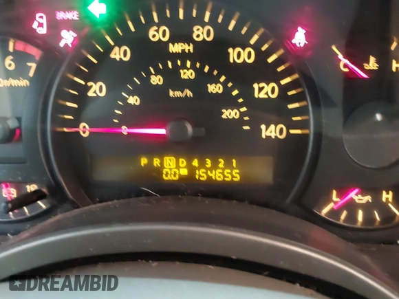 2004 Nissan Titan LE with VIN 1N6AA07B44N512889, listed as a IAAI auction lot 41569019 with 154,655 mi miles. Bid and sale history available at carsss.com. Image 7.