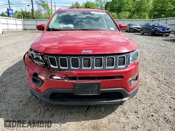 2020 Jeep Compass Latitude z VIN 3C4NJDBB1LT129848, wystawiony jako Copart lot #56048045 z przebiegiem 42 449 mil mil oraz Szkoda całkowita • Salvage title. Historia ofert i sprzedaży dostępna na DreamBid. Obrazek 14.