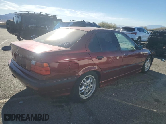 1997 BMW 3 Series 328iA with VIN WBACD4329VAV49426, listed as a Copart auction lot 86934814 with 238,987 mi miles and Clean Title. Bid and sale history available at carsss.com. Image 3.