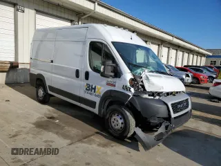 2019 Ram ProMaster Cargo with VIN 3C6TRVCGXKE539381, listed as a Copart auction lot 86545504 with 271,447 mi miles and Non Repairable. Bid and sale history available at DreamBid. Image 4.