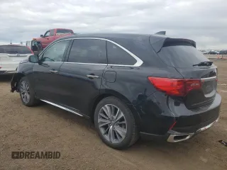 2018 Acura MDX Technology with VIN 5J8YD4H51JL001576, listed as a Copart auction lot 57646995 with 98,295 mi miles and Salvage title. Bid and sale history available at DreamBid. Image 2.