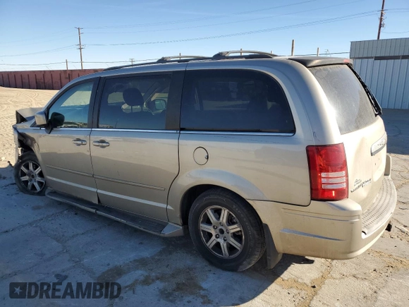2008 Chrysler Town & Country Touring with VIN 2A8HR54P18R651693, listed as a Copart auction lot 88906765 with Not Provided miles and Salvage Title. Bid and sale history available at carsss.com. Image 2.
