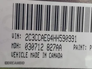2017 Chrysler 300 C with VIN 2C3CCAEG4HH590991, listed as a IAAI auction lot 41827109 with 85,711 mi miles and . Bid and sale history available at DreamBid. Image 9.