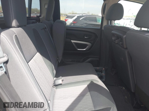 2024 Nissan Titan SV with VIN 1N6AA1EC6RN110607, listed as a IAAI auction lot 42167410 with 25,726 mi miles and . Bid and sale history available at DreamBid. Image 8.