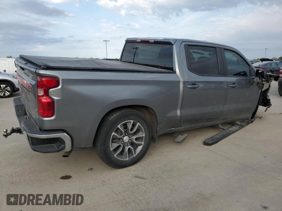 2022 Chevrolet Silverado 1500 LT with VIN 3GCPWCED8NG135661, listed as a Copart auction lot 50058095 with 61,874 mi miles and Salvage Title. Bid and sale history available at DreamBid. Image 3.