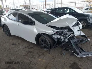 2024 Toyota Prius LE with VIN JTDACAAU0R3029724, listed as a IAAI auction lot 41936877 with 18,364 mi miles. Bid and sale history available at carsss.com. Image 1.