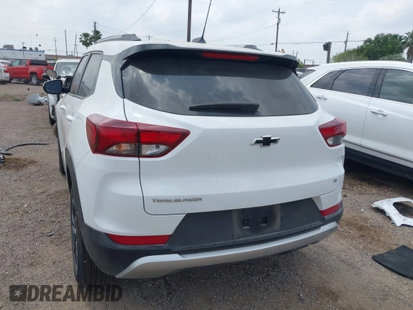 2023 Chevrolet TrailBlazer LT with VIN KL79MPSL3PB196622, listed as a IAAI auction lot 41862137 with 6,818 mi miles and . Bid and sale history available at DreamBid. Image 3.