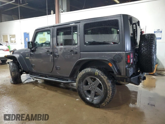 2016 Jeep Wrangler Unlimited Sport с VIN 1C4BJWDG2GL158106, выставлен на аукционе Copart как лот 59557565 с пробегом 114 242 миль миль и Списание • Salvage title. История ставок и продаж доступна на DreamBid. Изображение 2.