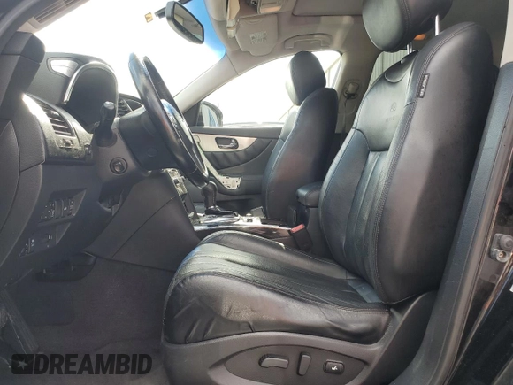 2013 Infiniti FX with VIN JN8CS1MU0DM140661, listed as a Copart auction lot 56652205 with Not provided miles and Salvage title. Bid and sale history available at DreamBid. Image 7.