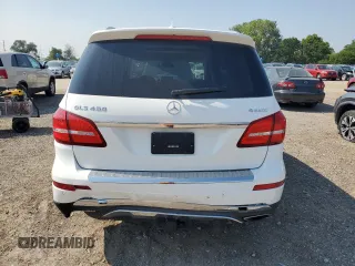 2017 Mercedes-Benz GLS 450 with VIN 4JGDF6EE2HA809590, listed as a Copart auction lot 67497034 with 127,943 mi miles and Salvage Title. Bid and sale history available at DreamBid. Image 6.