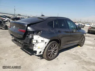 2022 BMW X4 xDrive30i with VIN 5UX33DT01N9L78188, listed as a Copart auction lot 57873752 with 5,151 mi miles. Bid and sale history available at carsss.com. Image 4.