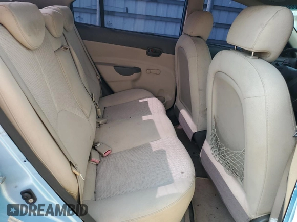 2009 Hyundai Accent Auto GLS z VIN KMHCN46C09U370955, wystawiony jako Copart lot #58003685 z przebiegiem 145 200 mil mil oraz Nie do naprawy • Non repairable. Historia ofert i sprzedaży dostępna na DreamBid. Obrazek 10.