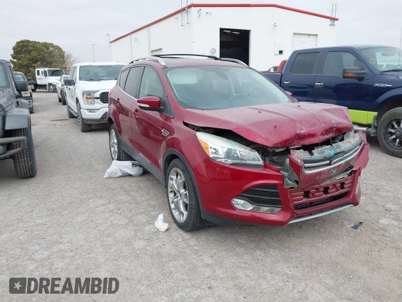 2013 Ford Escape Titanium с VIN 1FMCU0J90DUD85777, выставлен на аукционе IAAI как лот 41411925 с пробегом 99 885 миль миль и . История ставок и продаж доступна на DreamBid. Изображение 1.