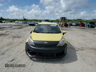 2016 Kia Rio LX with VIN KNADM4A35G6539630, listed as a Copart auction lot 65754674 with 87,478 mi miles and Salvage Title. Bid and sale history available at DreamBid. Image 11.