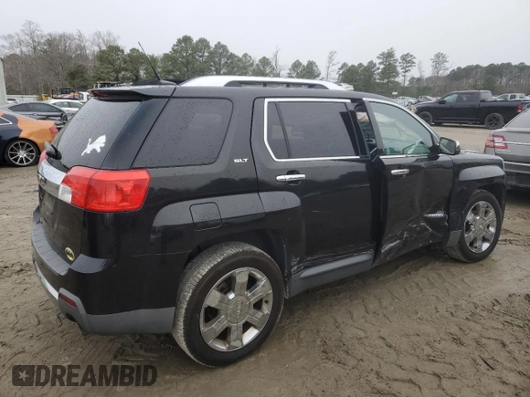 2010 GMC Terrain SLT-2 with VIN 2CTFLHEY7A6346610, listed as a Copart auction lot 44551535 with 192,725 mi miles and Salvage Title. Bid and sale history available at carsss.com. Image 3.