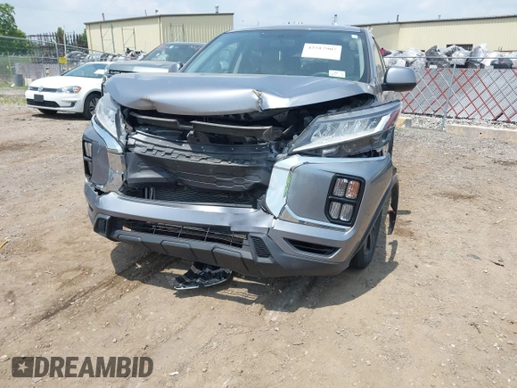 2020 Mitsubishi Outlander ES with VIN JA4AP3AU2LU013097, listed as a IAAI auction lot 42517907 with 47,549 mi miles and . Bid and sale history available at DreamBid. Image 6.