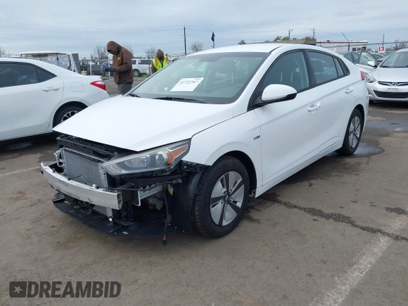 2019 Hyundai Ioniq Blue with VIN KMHC65LC9KU122779, listed as a IAAI auction lot 41722347 with 75,644 mi miles and . Bid and sale history available at DreamBid. Image 17.
