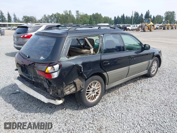 2001 Subaru Legacy Outback L.L. Bean with VIN 4S3BH806X17628788, listed as a IAAI auction lot 42587228 with 294,958 mi miles and . Bid and sale history available at DreamBid. Image 4.