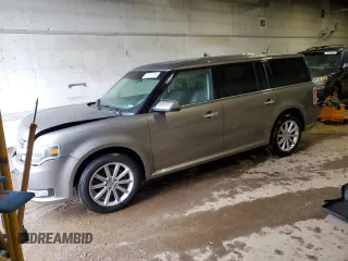 2014 Ford Flex Limited z VIN 2FMHK6D81EBD04858, wystawiony jako Copart lot #57579735 z przebiegiem Nie podano mil oraz Czysty tytuł • Clean title. Historia ofert i sprzedaży dostępna na DreamBid. Obrazek 1.