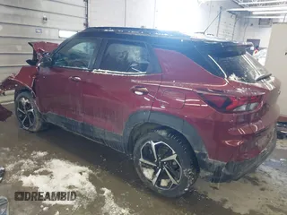 2022 Chevrolet TrailBlazer RS with VIN KL79MUSLXNB123341, listed as a IAAI auction lot 41368582 with 59,986 mi miles. Bid and sale history available at carsss.com. Image 3.