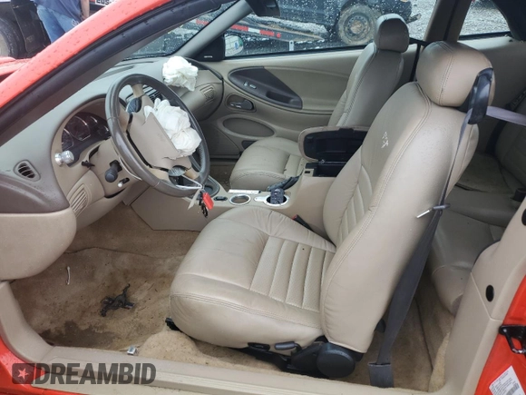 2001 Ford Mustang GT Deluxe with VIN 1FAFP45X01F203123, listed as a Copart auction lot 57983415 with Not provided miles and Salvage title. Bid and sale history available at DreamBid. Image 7.