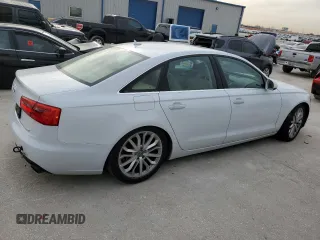 2013 Audi A6 Premium Plus with VIN WAUDFAFC1DN109497, listed as a Copart auction lot 47946285 with 71,220 mi miles and Salvage title. Bid and sale history available at DreamBid. Image 3.