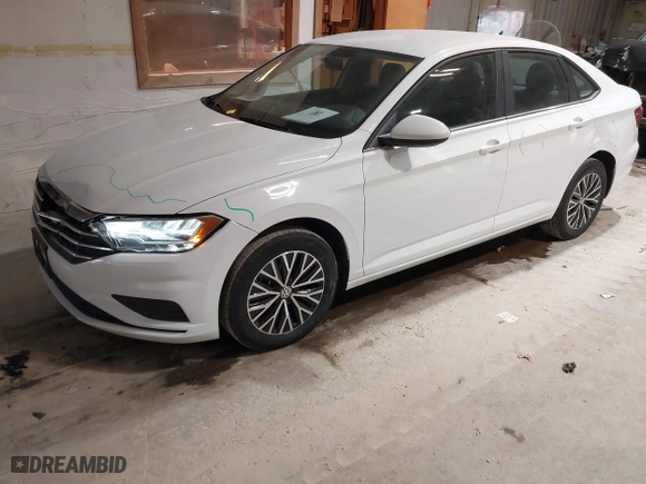 2021 Volkswagen Jetta S with VIN 3VWN57BU9MM090555, listed as a IAAI auction lot 41467957 with 58,707 mi miles. Bid and sale history available at carsss.com. Image 17.