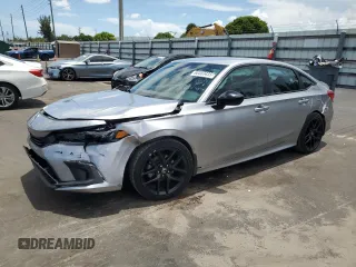 2024 Honda Civic Sport with VIN 2HGFE2F5XRH510456, listed as a Copart auction lot 60353435 with 18,916 mi miles and Non repairable. Bid and sale history available at DreamBid. Image 1.