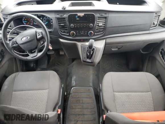 2021 Ford Transit Cargo с VIN 1FTBR3X84MKA97774, выставлен на аукционе Copart как лот 80046504 с пробегом 36 983 миль миль и Списание • Salvage title. История ставок и продаж доступна на DreamBid. Изображение 8.