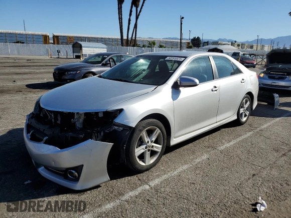 2014 Toyota Camry L with VIN 4T1BF1FKXEU396813, listed as a Copart auction lot 50265925 with 63,197 mi miles and Salvage Title. Bid and sale history available at carsss.com. Image 1.