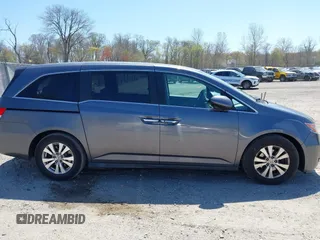 2014 Honda Odyssey EX z VIN 5FNRL5H41EB075642, wystawiony jako IAAI lot #42059718 z przebiegiem 120 817 mil mil oraz . Historia ofert i sprzedaży dostępna na DreamBid. Obrazek 12.