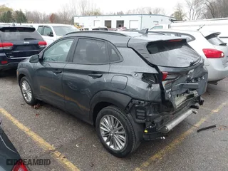 2021 Hyundai Kona SEL Plus with VIN KM8K6CAAXMU686185, listed as a IAAI auction lot 40894040 with 14,071 mi miles. Bid and sale history available at carsss.com. Image 15.