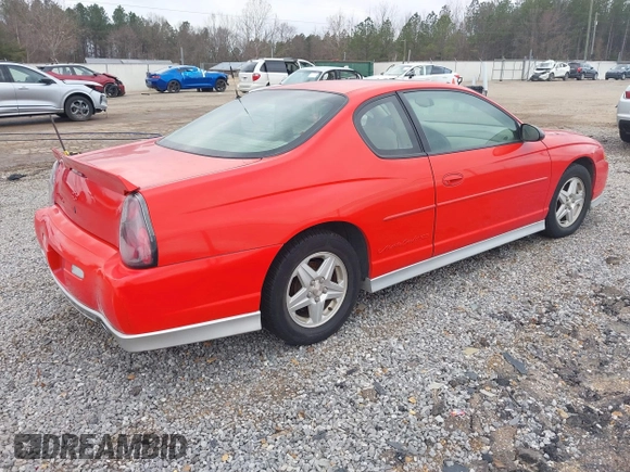 2001 Chevrolet Monte Carlo SS with VIN 2G1WX15K719159149, listed as a IAAI auction lot 41506221 with 1 mi miles. Bid and sale history available at carsss.com. Image 4.