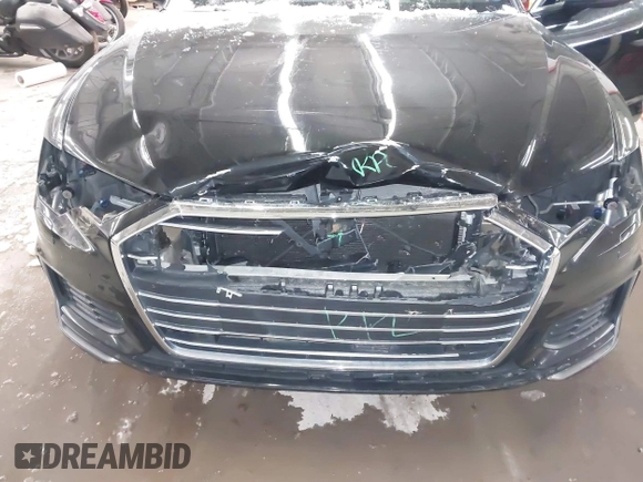 2019 Audi A6 Prestige with VIN WAUM2AF23KN023351, listed as a IAAI auction lot 41375059 with 76,735 mi miles. Bid and sale history available at carsss.com. Image 6.