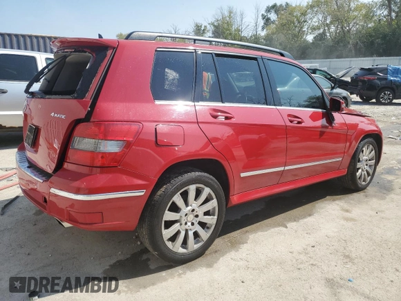 2011 Mercedes-Benz GLK 350 with VIN WDCGG8HB3BF627347, listed as a Copart auction lot 70970784 with 177,000 mi miles and Non Repairable. Bid and sale history available at DreamBid. Image 3.